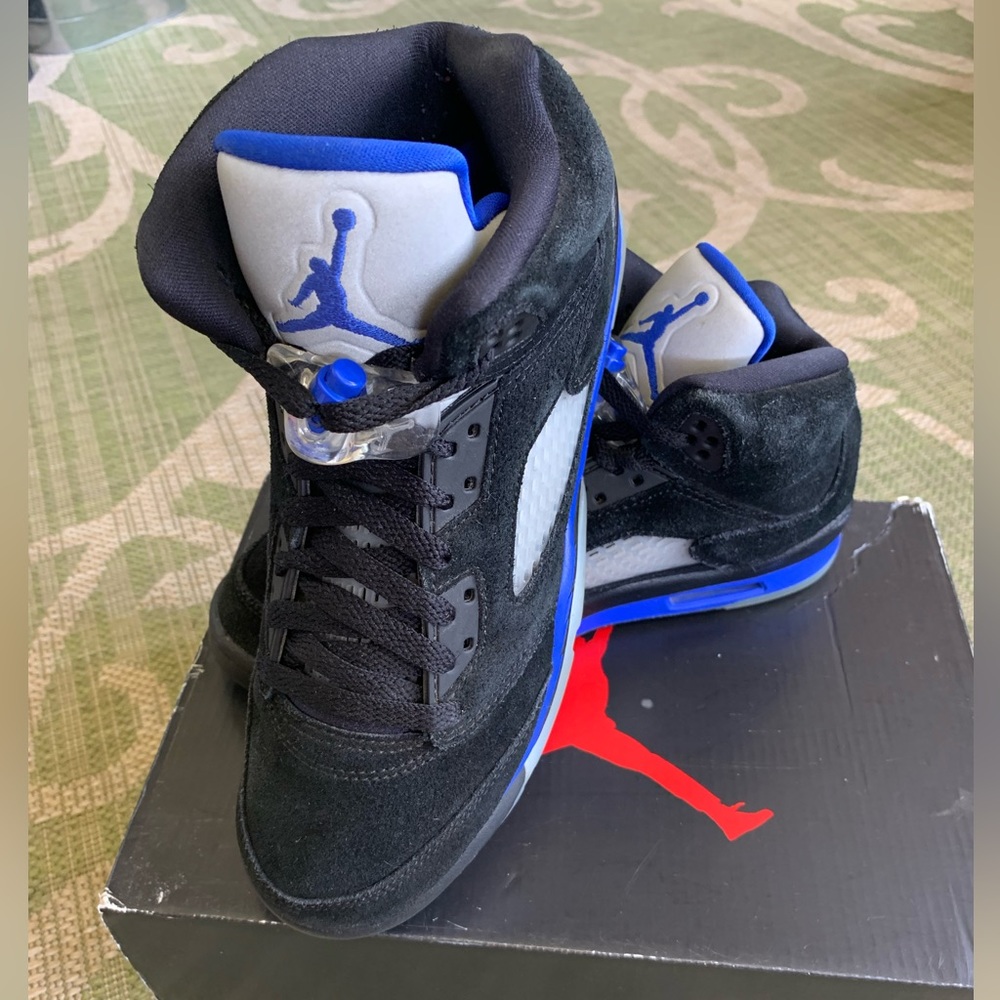 Nike Air Jordan 5 Retro Racer Blue 440888-004 GS Size 7y